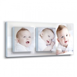  baby wall decor - Posh Blue Plaid