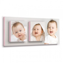  baby wall decor - Posh Pink Plaid