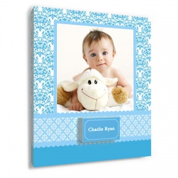  baby wall decor - Pretty in Blue