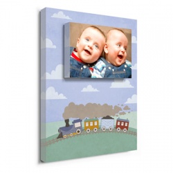 nursery wall decor - Choo Choo Trains