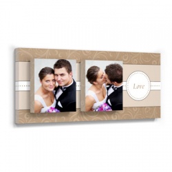 Love Duo-wedding art wall decor