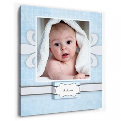 home wall decor - Blue Fancy Fleur