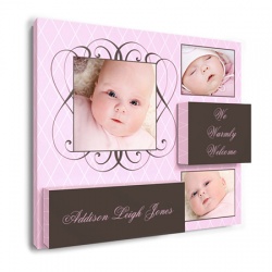 Rose Diamond Joy - nursery wall decor