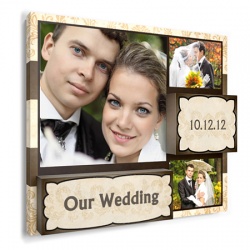 wedding art wall decor - Our Wedding