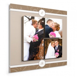wedding art wall decor - Initial Perfection
