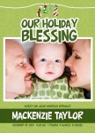 Holiday Birth Announcements - Sweet Stockings