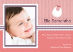 Photo Adoption Announcements - Special Bibs & Babies