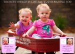 Twin Birth Announcements - On Their Way!