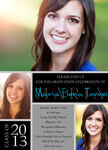 Graduation Invitation Cards - Number One Grad
