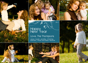 Six Times Happy -  happy new years cards