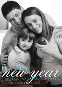 Pure New Year's - new years photo cards