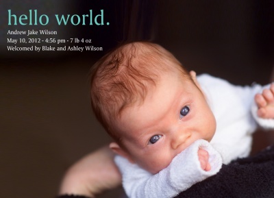 Birth Announcements, Global Greetings Design