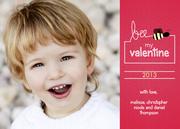 Valentine Bees - Valentine Photo Cards