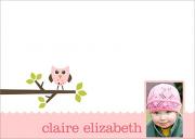 Little Who Pink -  Kids Thank You Notes
