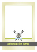 Birthday Thank You Cards - Coat of Arms