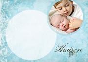  Baby Thank You Notes - Aqua Bower