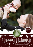 Snow Days -  Babys First Christmas Cards