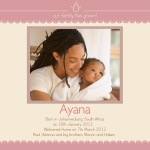Home Blossom -  Adoption Announcement Cards