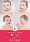 Sunny Windows -  Christmas Birth Announcement Cards