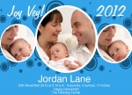 Joy Vey Birthday! -  Christmas Birth Announcement Cards