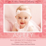 Special Daisy Dreams -  Adoption Announcement Cards