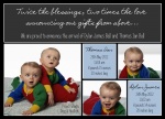 Double Dare -  Twin Birth Announcements