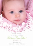 Wildflowers - Baby Girl Announcement Cards