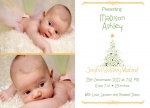 Holiday Baby -  Christmas Birth Announcement Cards
