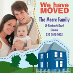 Follow The Tracks -  New Address Cards