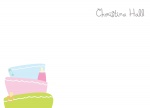 On Pins and Needles - Baby Shower Thank You Notes