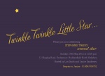 New Star - Unisex Baby Shower Invitations