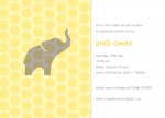 Sweetest Trumpet - Baby Girl Shower Invitations
