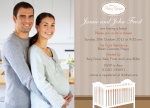 Family Crib - Couples Baby Shower Invitations 