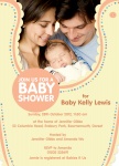 First Family Bib - Arrival Baby Shower Invitations