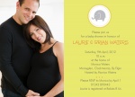 Sweet Safari Duo - Couples Baby Shower Invitations 