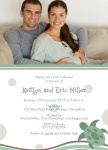 Family Beach Baby - Couples Baby Shower Invitations 