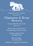 Family Rocking Horse - 	Baby Shower Invitations for Couples