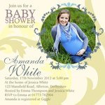 Damask Delight - Unisex Baby Shower Invitations