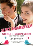 Sweet Songbirds-Share your nuptial news with beautiful Wedding Announcements from Simply to Impress! Choose from our wide variety of designs today.