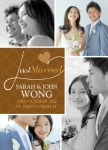 Share your nuptial news with beautiful Wedding Announcements from Simply to Impress! Choose from our wide variety of designs today. - Sweetheart