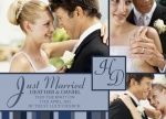 Chic Stripe-Share your nuptial news with beautiful Wedding Announcements from Simply to Impress! Choose from our wide variety of designs today.
