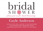 Modern Bride -  Hen Night Invitations
