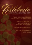 Party Bubbles -  Christmas Invitations 
