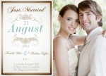 Share your nuptial news with beautiful Wedding Announcements from Simply to Impress! Choose from our wide variety of designs today. - Filigree Wedding