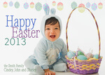 Bunny's Basket - Easter Greeting Cards