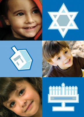 Christmas Cards, Hanukkah Fun Design