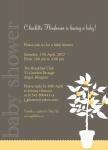 Lemon Tree Love - Neutral Baby Shower Invitations