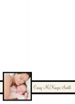 Simply Stunning - Baby Thank You Cards