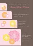Sweet Dahlias -  Hen Night Invitations
