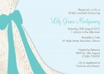 Bride's Bow -  Hen Night Invitations
